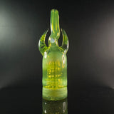 Green replacement glass for the Puffco peak canada USA made by Magize glass