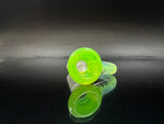 Canada heady glass slide made by Jamms Glass Slyme green colour