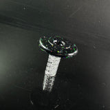 Puffco Peak 3DXL Crushed Opal Joystick Spinner Cap - Bradley Miller Glass