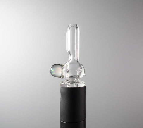 Puffco Pivot Glass Mouthpiece - Clear with opal