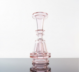 Pink replacement glass for the puffco peak pro