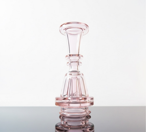 Pink replacement glass for the puffco peak pro