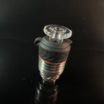 Clear bradley miller 3DXL spinner cap inside a puffco peak 3DXL chamber canada 