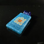 Jeff heathbar glass blue pendant 
