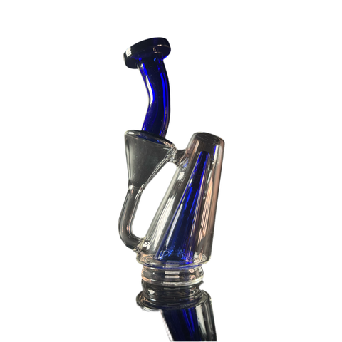 Puffco Peak Pro Recycler Top replacement glass - colour blue 