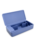 Puffco pivot blue travel case opened up