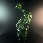 Green recycler glass for the Puffco Peak Canada 