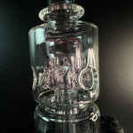 Close up of the Pink replacement glass for the Puffco Peak