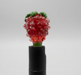 Airi Labs Puffco Pivot Glass Mouthpiece - Custom Raspberry