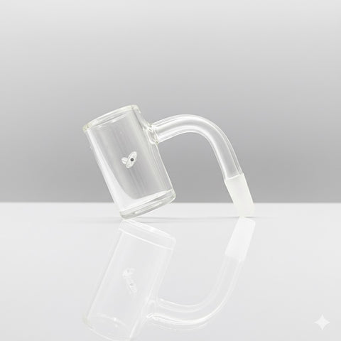 Auto spinner quartz banger canada on a neutral white backround