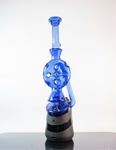 Puffco canada - Blue replacement glass with holes - Egg