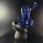 Blue triple drain recycler made for the Puffco Peak Pro Canada 