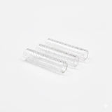 3 etched hollow terp slurper pillars