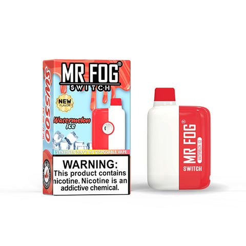 Disposable vape canada - Mr fog switch 5500 puff - Watermelon ice cream