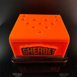 Sherbet glass pencil dabber holder 