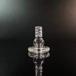 Puffco peak 3DXl cap - bradley miller clear spinner cap