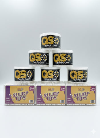 Quartzsaver combo - 6 x 300pce + 3 x Slurp Tips