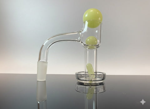 Terp slurper + glow in the dark marble slurper set