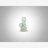 Magizle Glass Puffco Pivot Mouthpiece ( Color w/ Opal )