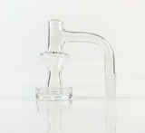 Quartz terp slurper on a white neutral backround