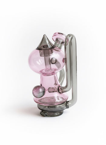 Puffco peak recycler glass replacement - pink