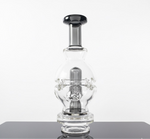 Clear with grey inside puffco peak replacement glass
