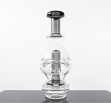 Clear with grey inside puffco peak replacement glass