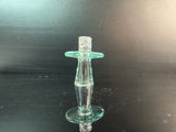 Light aqua blue puffco proxy spinner cap