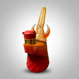 Magizle Puffco Peak Dry Top - Full Color w/ Horns