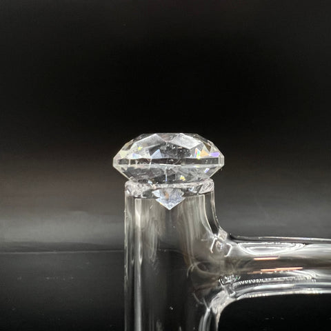 clear faceted diamond for terp slurper 