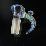 Jamms heady glass slide canada Color: Silver / blue