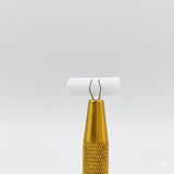 Opaque pillar for the terp slurper on neutral backround