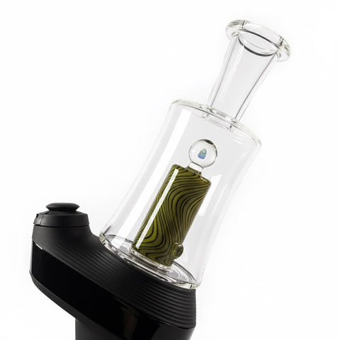 Heady green wig wag replacement glass for Puffco Peak