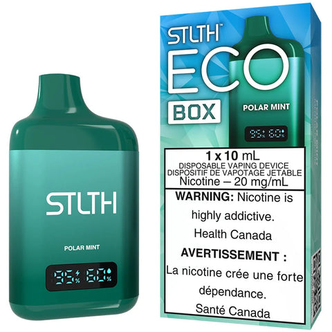 Disposable vape alberta - STLTH eco box polar mint