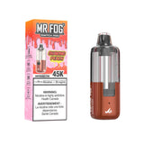 Shaking peach flavour Mr.Fog switch pod disposable vape