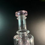 Close up of the pink puffco peak replacement glass
