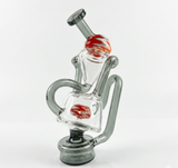 Puffco Peak Recycler - Grey Wig Wag
