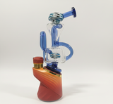 Puffco Peak Recycler - Blue Wig Wag