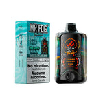 Mr fog disposable vape edmonton - mento mint flavour colour: blue