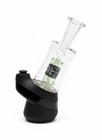 MIKE D Glass replacement glass for the Puffco Peak - CFL colour glass with opal attachment on inside