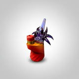 Magizle Glass Puffco Peak Dry Top - Spike Cluster