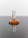 Orange puffco peak 3DXl spinner cap 