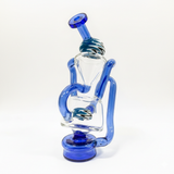 Puffco Peak Recycler - Blue Wig Wag