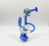 Puffco Peak Recycler - Blue Wig Wag