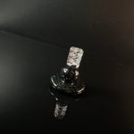 Spinner cap for the Puffco Peak 3DXL chamber - crushed opal black