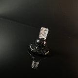 Spinner cap for the Puffco Peak 3DXL chamber - crushed opal black