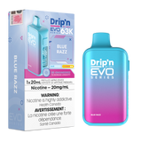 Bluye Razz disposable vape by Dripn 
