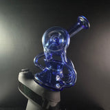 Blue recycler made for the Puffco Peak 