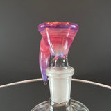 Trex Glass pink bowl / slide for heady glass canada 