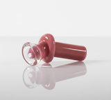 RED BTGB Glass Heady Glass Puffco Pivot mouthpiece